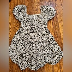 Cream dress with black flowers - Altr’d State